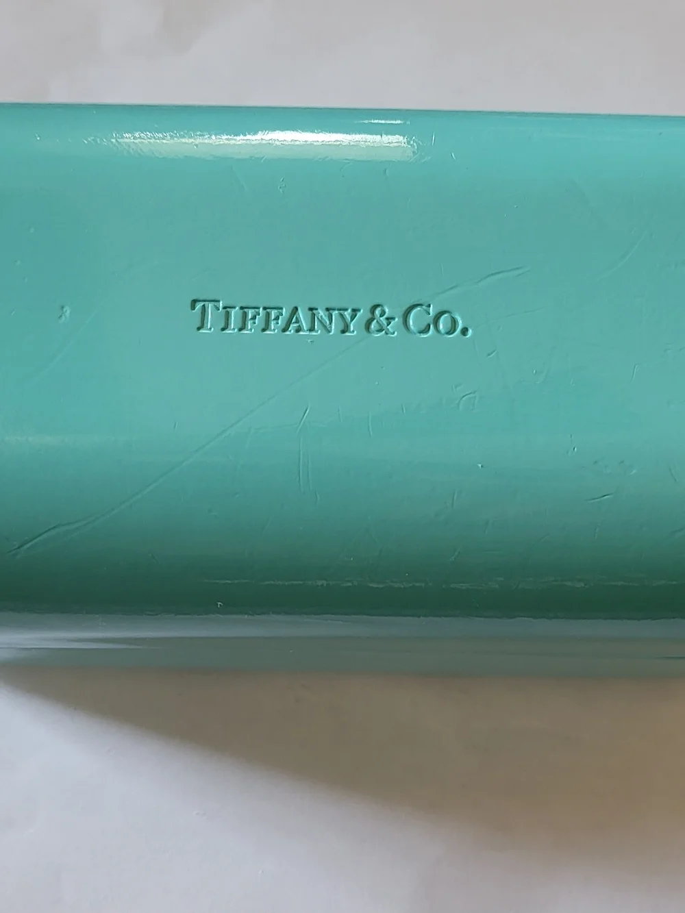Tiffany & Co. Eyewear/Sunglass Case in Signature Tiffany Turquoise .